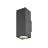 SLV Theo Pro L Wall Light Aluminium Anthracite 10W 1200lm - 827 Extra Warm White | Outdoor - IP65