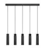 Nordlux Tilo Pendant Metal Black | Suitable for 5x GU10